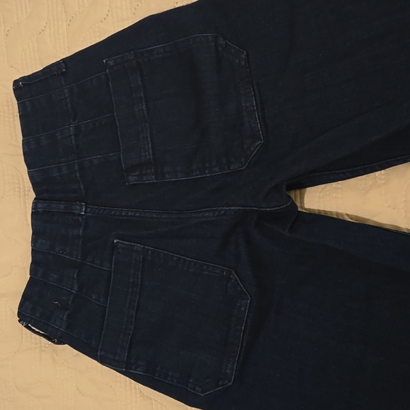 Anthropologie Maeve Colette Dark Wash Pants Jeans 25 Petite - Picture 7 of 8